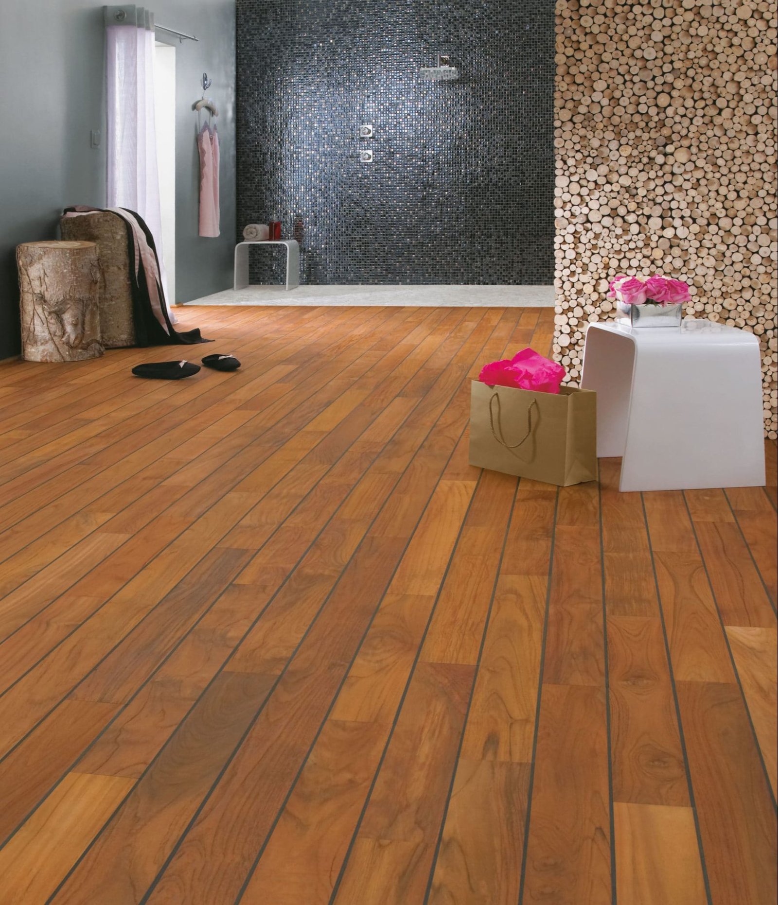  Wooden flooring  